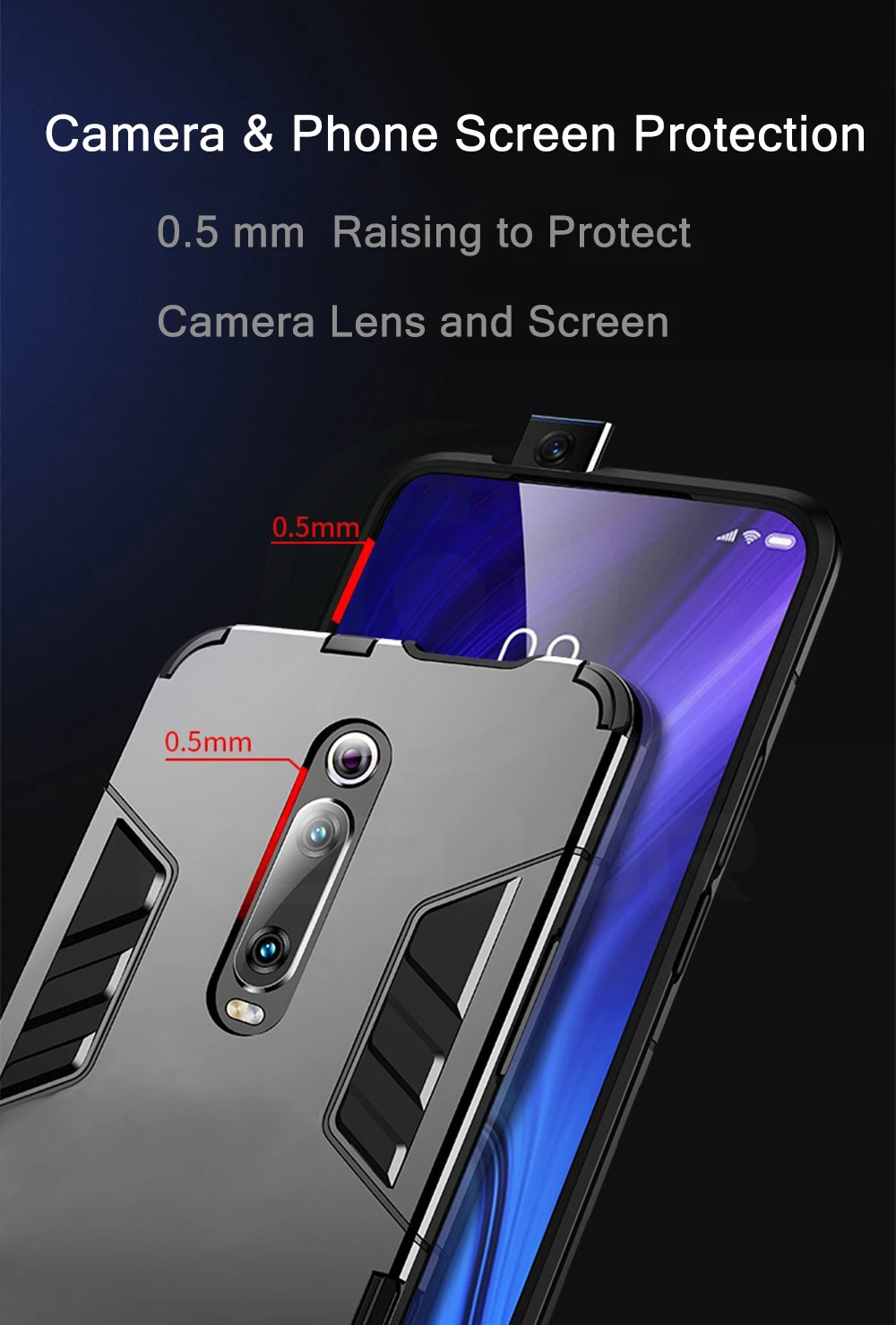 Силиконовый чехол для Xiaomi mi 9 T, чехол TPU+ PC, Жесткий Чехол для mi 9 T, защитный чехол для телефона Fundas для Xiaomi mi 9T Pro, чехол-бампер