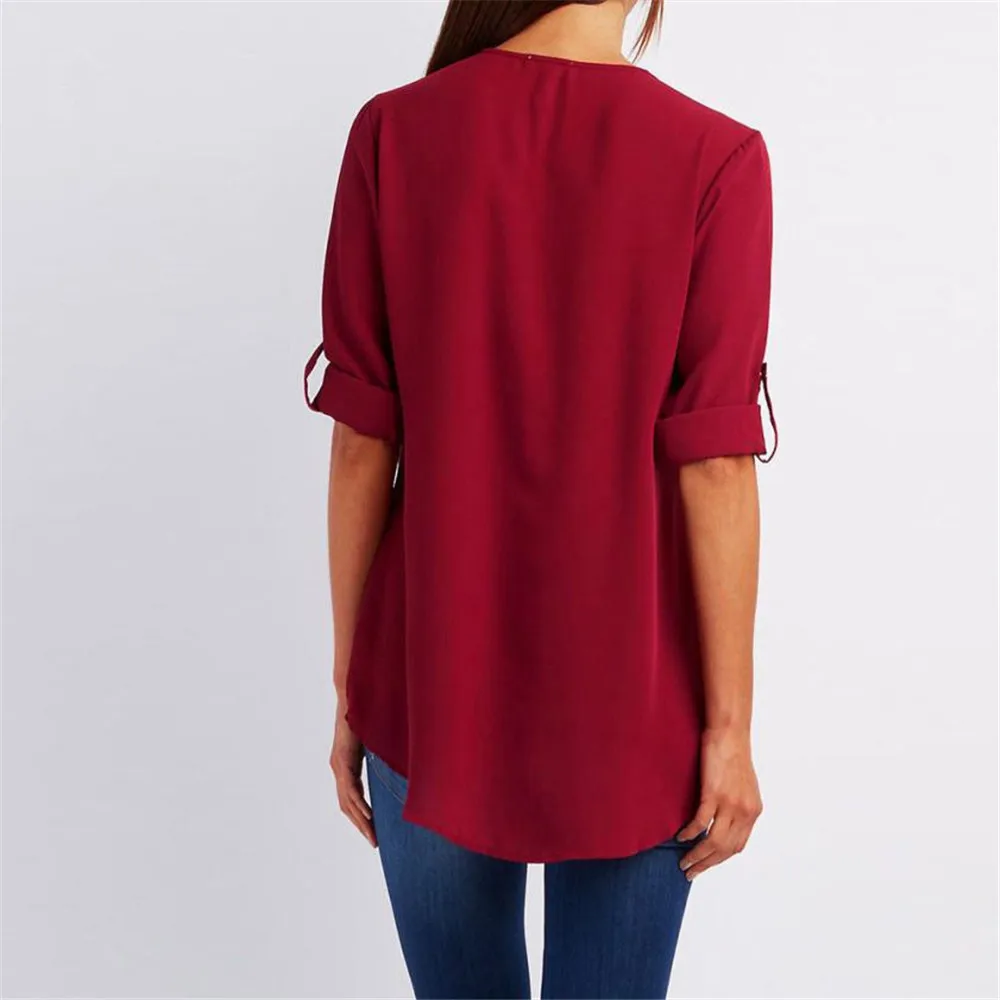 Womail-CharmDemon-Fashion-Women-chiffon-Casual-Tops-zipper-v-neck-Shirt-Loose-Top-Long-Sleeve-Blouse (2)_