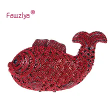 Fawziya Luxus-handtaschenfrauen-designer Mini Fisch Geldbörse Für Mädchen Handtaschen Für Frauen Kupplung Geldbörse