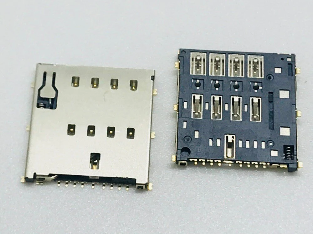 MOLEX SMK ALPS общий внутренний смартфон ПК компьютер Ноутбук Панель gps навигация 8pin Push-push патч микро лоток со слотом для сим-карты