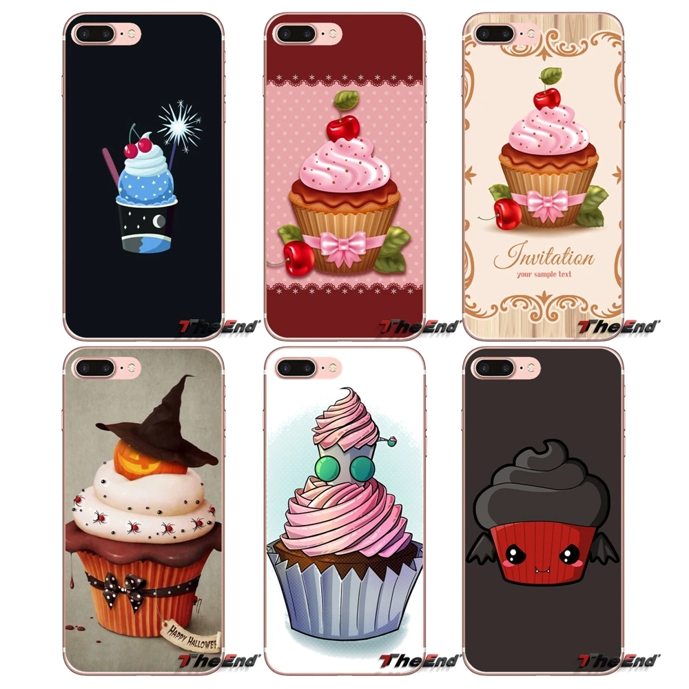 

Soft TPU Covers Chocolate Nutella Cupcakes For Samsung Galaxy S2 S3 S4 S5 MINI S6 S7 edge S8 S9 Plus Note 2 3 4 5 8 Coque Fundas