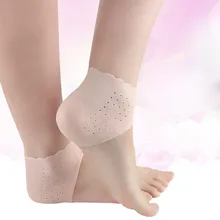 1 пара дышащих силиконовых увлажняющих носков, массажер для ног, потрескались, предотвращают появление трещин, продукты для массажа ног, забота о здоровье#2