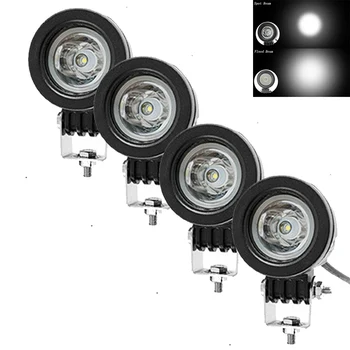 

Yait Round 10W LED WORK LIGHT Square 12V led tractor work lights offroad driving 4X4 ATV car motorcycle led Lights for truck