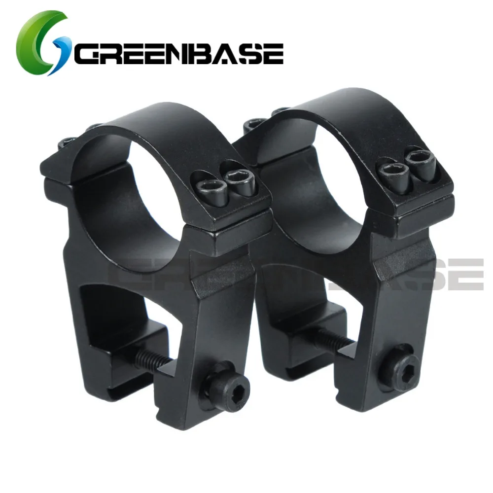 Кольцо прицел Greenbase прозрачное Высокопрочное 1 дюйм/30 мм для рельса ласточкиного