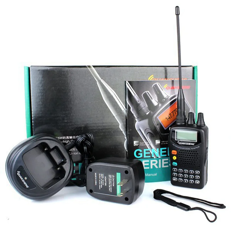 Новый FM-радиокабель Клон VOX рация QuanSheng TG-5A plus 200CH 5W UHF 400-470MHz двусторонняя