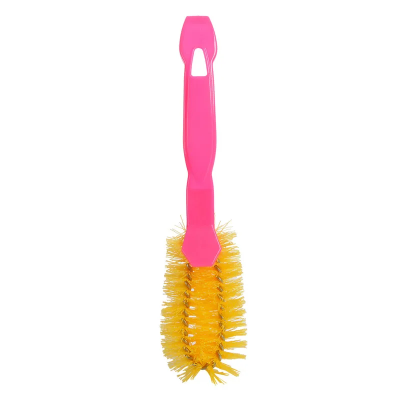 rose red brush 1pc Новая Чистка для чистки обуви S Форма ботинок обувь очиститель Бытовая Чистка для чистки обуви чистка туалета горшок посуда инструменты для уборки дома - Цвет: rose red brush 1pc