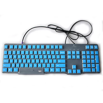 

Espl Colorful TPU Keyboard Cover For Logitech MK100 K100 G100S Desktop Computer Waterproof Dustproof Keyboard Protector