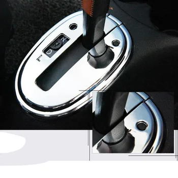 

ABS Chrome car accessories styling for Nissan Sunny 2011-2016 Car gear shift knob frame panel Cover Trim
