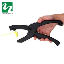 1 шт. встроенные плоскогубцы для ушей, гидравлические плоскогубцы из легированной стали, инструмент для идентификации коровьей овцы, приложения для животных