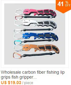 Новое поступление, новые цветные рыболовные ручки для губ с 15KGS шкалой, портативный захват для рыбы с мягкой резиновой ручкой