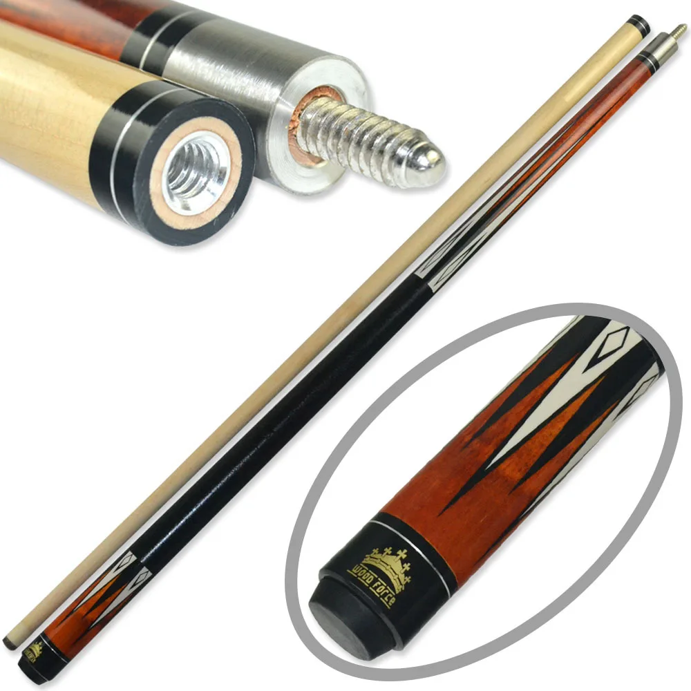 Cuesoul Special Price Billiard Cue 58 inch Canadian Maple Wood 1/2