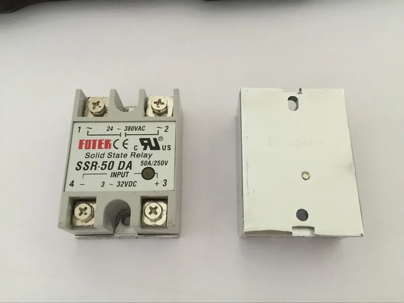 

1 шт. SSR50DA SSR-50DA от производителя 50A ssr реле, вход 3-32VDC выход 24-380VAC
