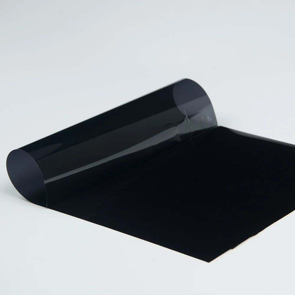 

5%VLT 100%UV Rejection Car Window Film Black Home Window Sticker 60''x68.6ft Window Sticker