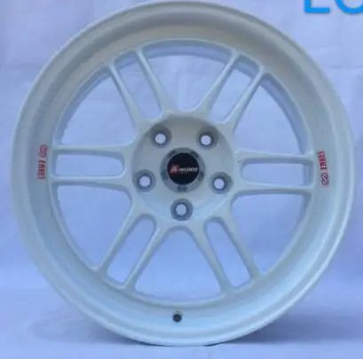 ENKEI 17 дюймов 4X100 5x114 3 бронзовые белые цветные Автомобильные Колесные диски из