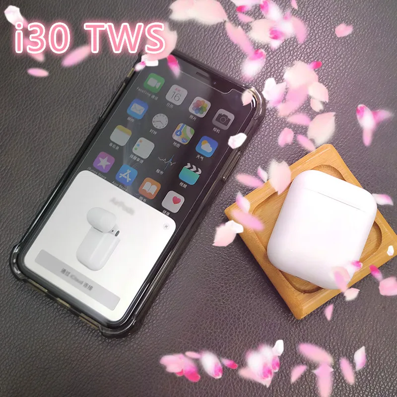 

i30 TWS Bluetooth airdots Wireless Headphones Earbuds Wireless Earphone 1:1 Pop-up PK i10 i11 i20 tws i13 i14 i15 i16 tws