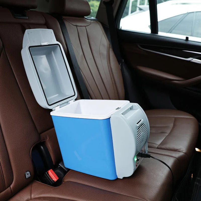 Автомобильный Холодильник Морозилка-подогреватель многофункциональный домашний дорожный автомобильный холодильник 12V 7.5L портативный