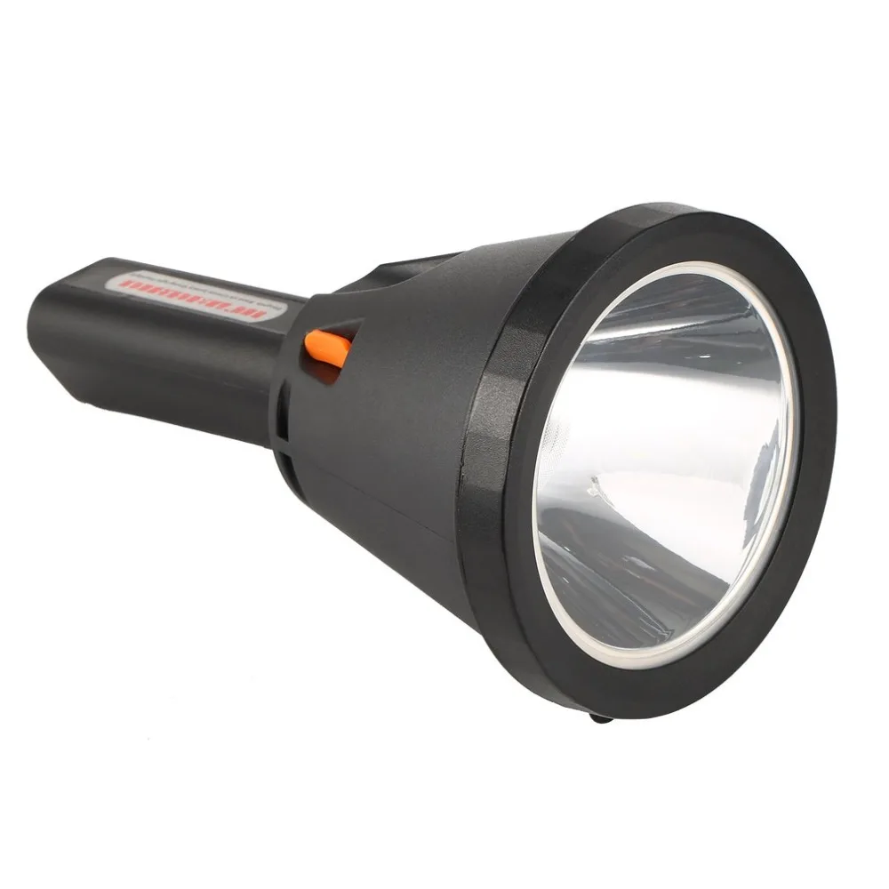 

High Powered Large Flashlight 6000 Lumens Super Bright Spotlight Rechargeable LED Searchlight Handheld Tactical Torch Lamp