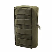 NEW Multi-Purpose Tactical MOLLE EDC 600D Nylon 21X11.5 cm Utility Gadget Pouch Tools Waist Bags Outdoor Pack