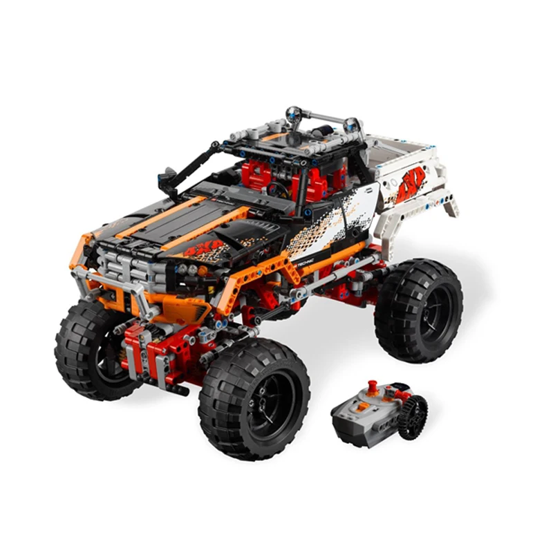 

Compatible Legoe Technic 9398 model 20014 1386pcs 4X4 Crawler Vehicles Model building blocks Figure bricks toys for children
