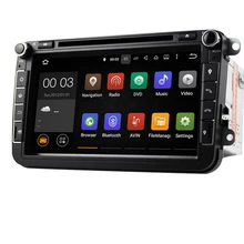 Quad core Android 5.1 8″ Car DVD Player with GPS System For VW Skoda POLO GOLF 5 6 PASSAT CC JETTA TIGUAN TOURAN Fabia Caddy