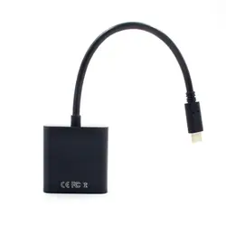 Новый USB 3,1 type C USB-C VGA HD Кабель-адаптер для VGA кабель ноутбука DOM668