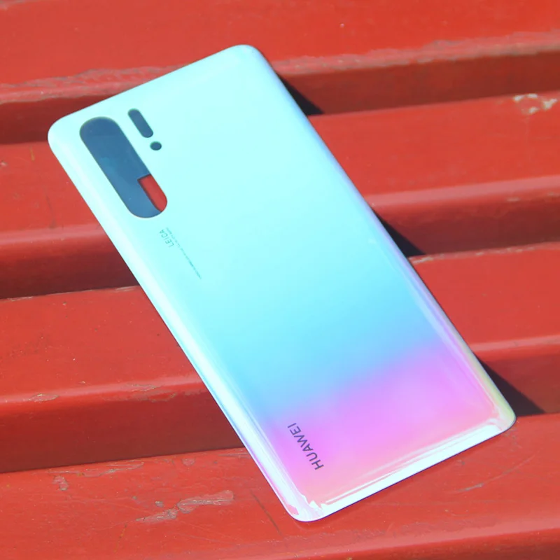 huawei, задняя батарея, стеклянная крышка, корпус двери для huawei P30 Pro P30PRO, задняя крышка из стекла, чехол - Цвет: Breathing Crystal