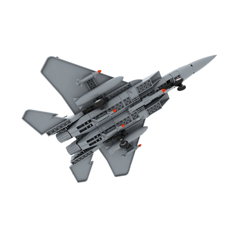 Wange F-15 истребитель Eagle самолет строительные блоки комплект военная армия набор модели и строительные кирпичи игрушки для детей