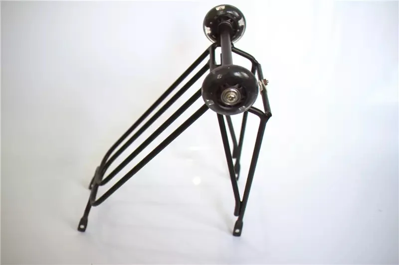 Perfect Aluminium Alloy Foldable Q Type Rear Racks with Easywheels for Brompton Bicycle Luggage Carrier for Brompton 2