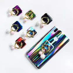 Для xiaomi redmi 5 плюс Bling pearl Ring стенд держатель чехол для xiaomi mi 8 SE mi 5X A1 крышка redmi Note 5 pro S2 redmi 6 6A случае