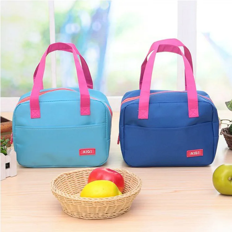 New Luxury Brand Lunch Bag For Women Kids Men Oxford Cooler Lunch Tote
