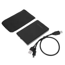 USB 2.0 IDE HD жесткий диск HDD корпус Внешний корпус Box 500 ГБ чехол для портативных ПК рабочего стола для Windows для mac