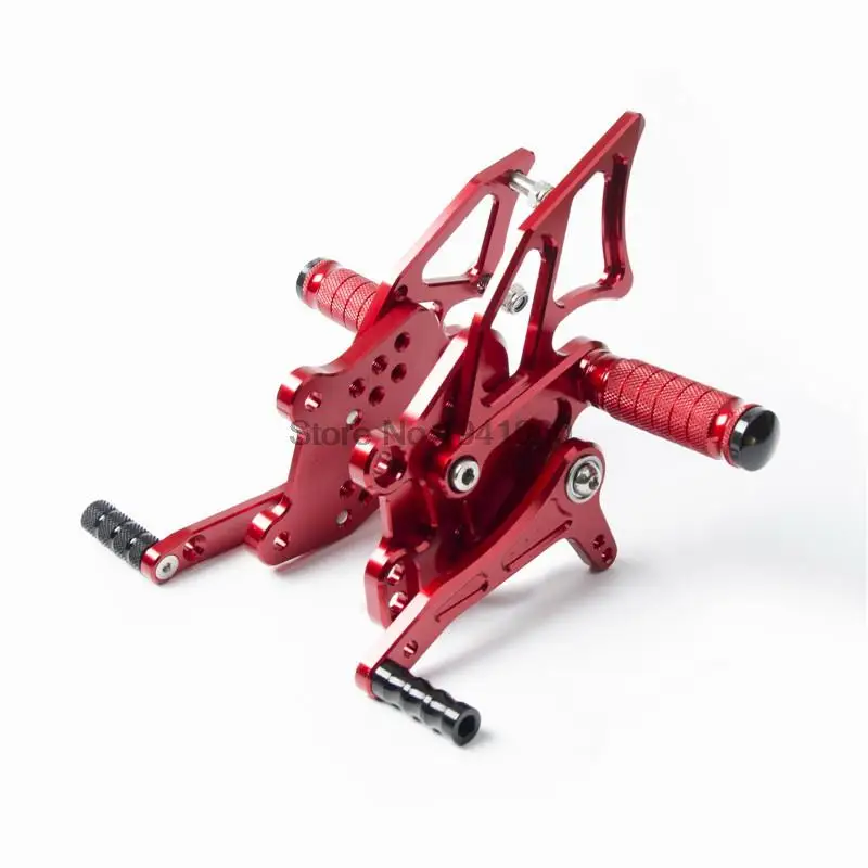 

Adjustable CNC Motorbike Rearset Rear set Foot Rest Pegs for Yamaha YZF-R25/R3 2014 2015 2016 Red