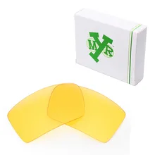 Mryok Replacement Lenses for Oakley Eyepatch 1 2 Sunglasses HD Yellow