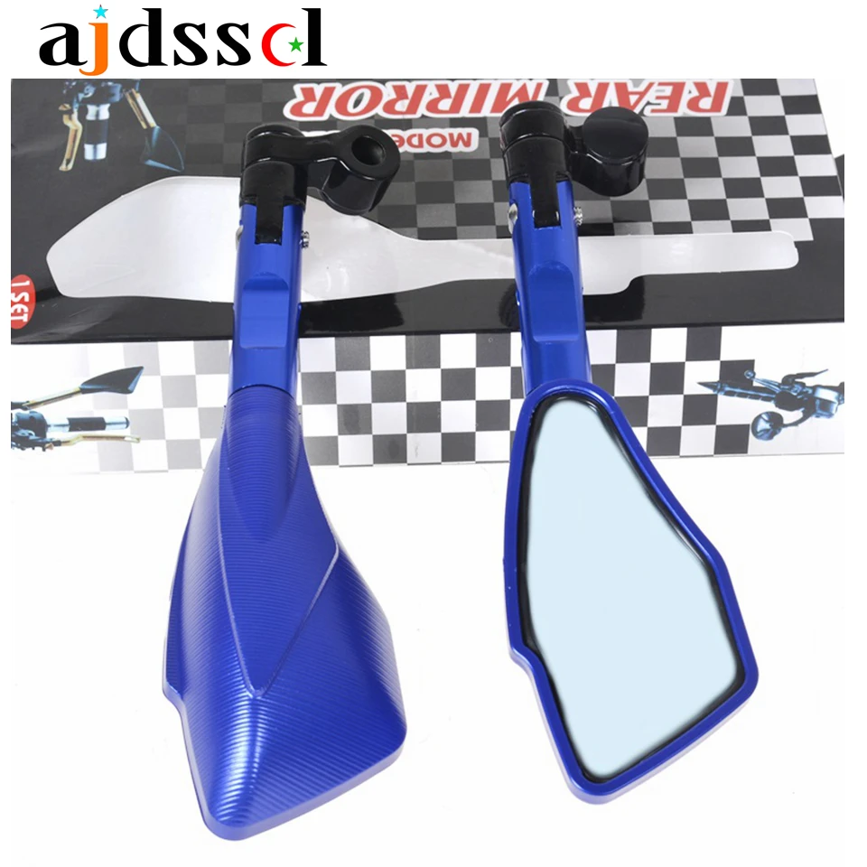 

Universal CNC Aluminum Motorcycle/Scooter Side Rearview Mirror For Beneli Ducati 795 Suzuki Yamaha BWS PCX RSZ RS Honda MSX GSXR