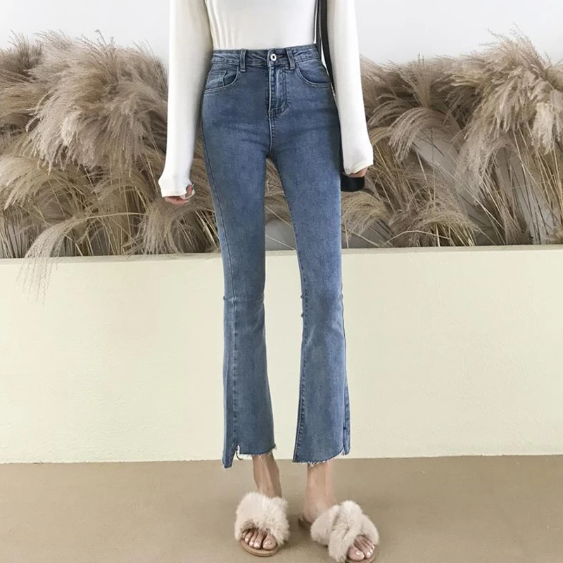 

Cheap wholesale 2019 new Spring Summer Autumn Hot selling women's fashion casual Denim Pants BC119