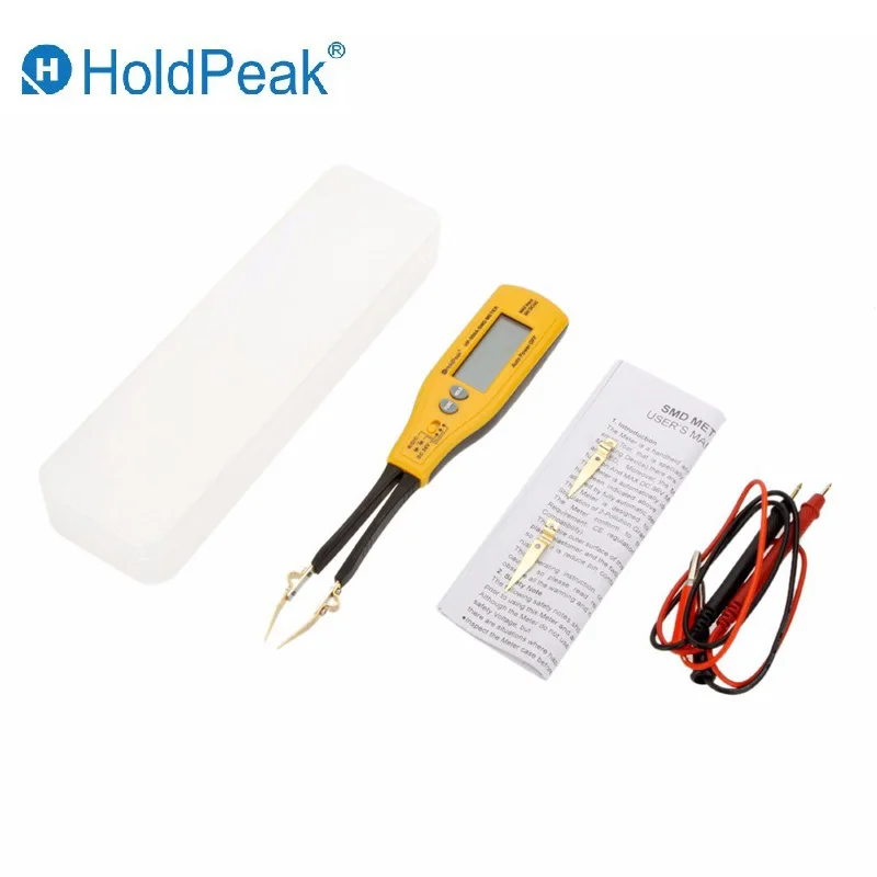 Multimeter HoldPeak HP-990A DC Vlotage Resistance Capacitance SMD Tester Meter SMT component Digital Multimeter Multimetro  (6)