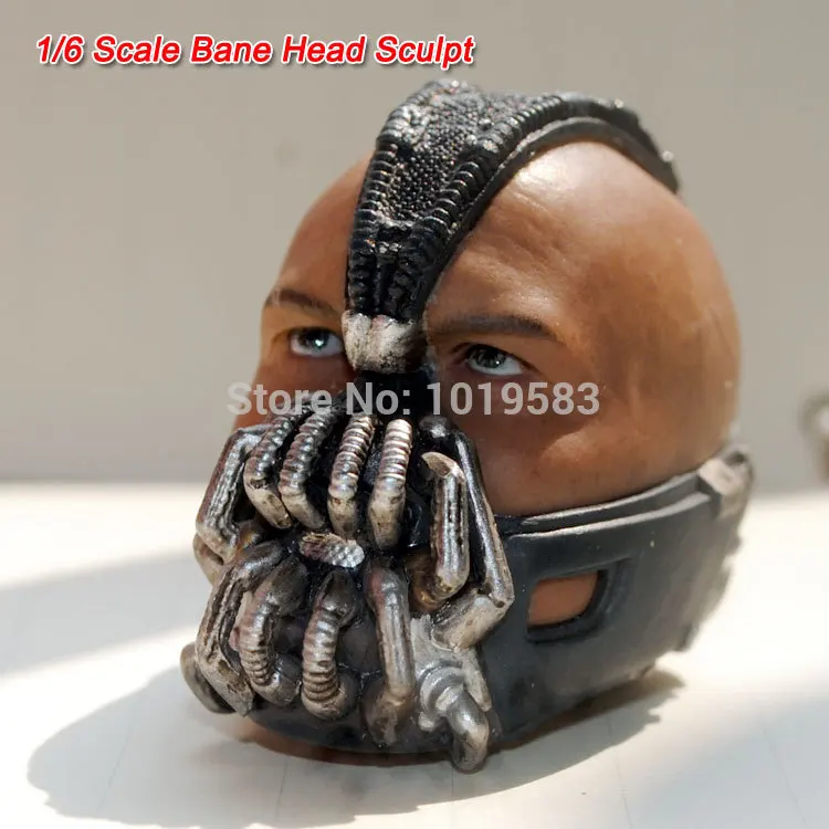 

Brand New 1/6 Scale Action Figure Accessories Batman: Bane Head Sculpt For 12'' Action Figure Model Toy