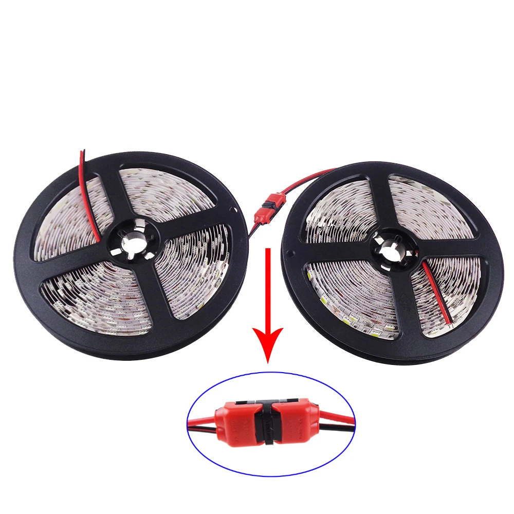 10 м/лот Светодиодная лента 5050 600Led SMD свет DC12V один цвет красный ww синий белый