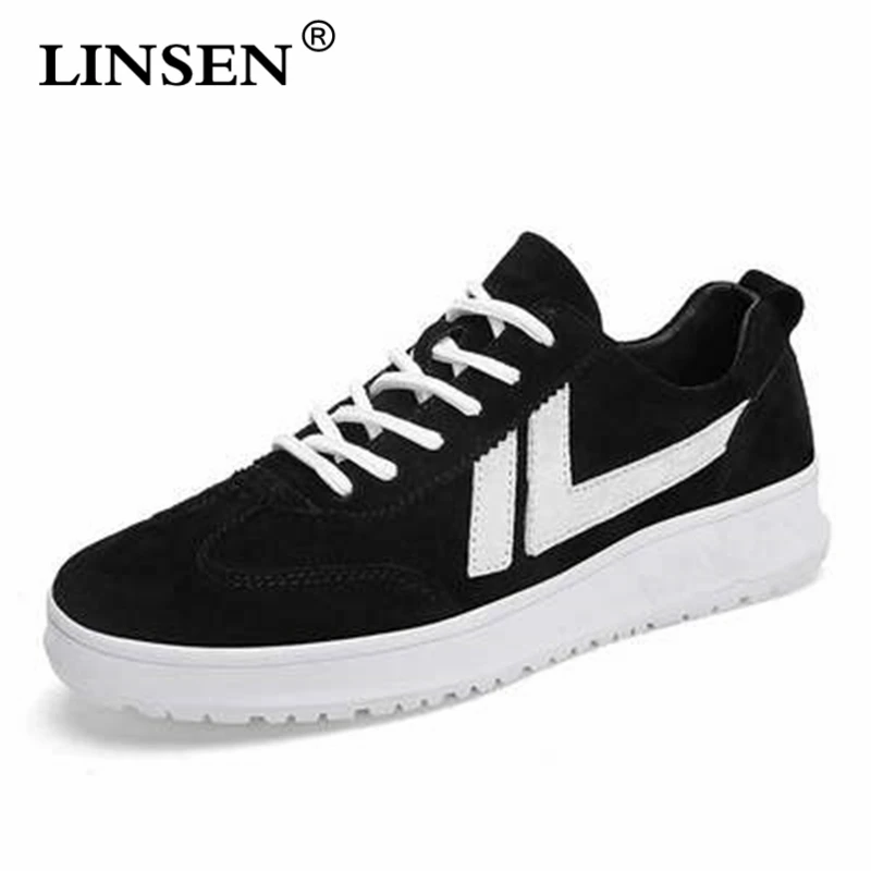 

Spring autumn Men's Shoes Genuine Leather Leisure Shoes Wear-resistant Air-permeable Sports Walking shoes Personal Brand Shoes