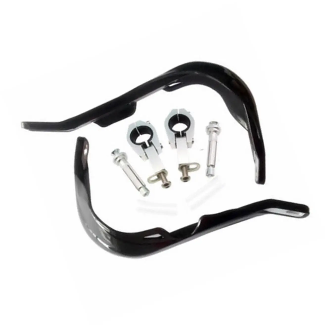 Черный 28 мм 1 1/" рука охранники двойной спортивный Кроссовый мотоцикл внедорожный мотоцикл