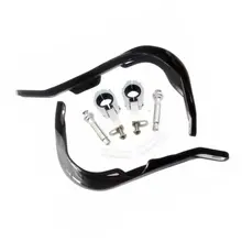 Черный 28 мм 1 1/" рука охранники двойной спортивный Кроссовый мотоцикл внедорожный мотоцикл