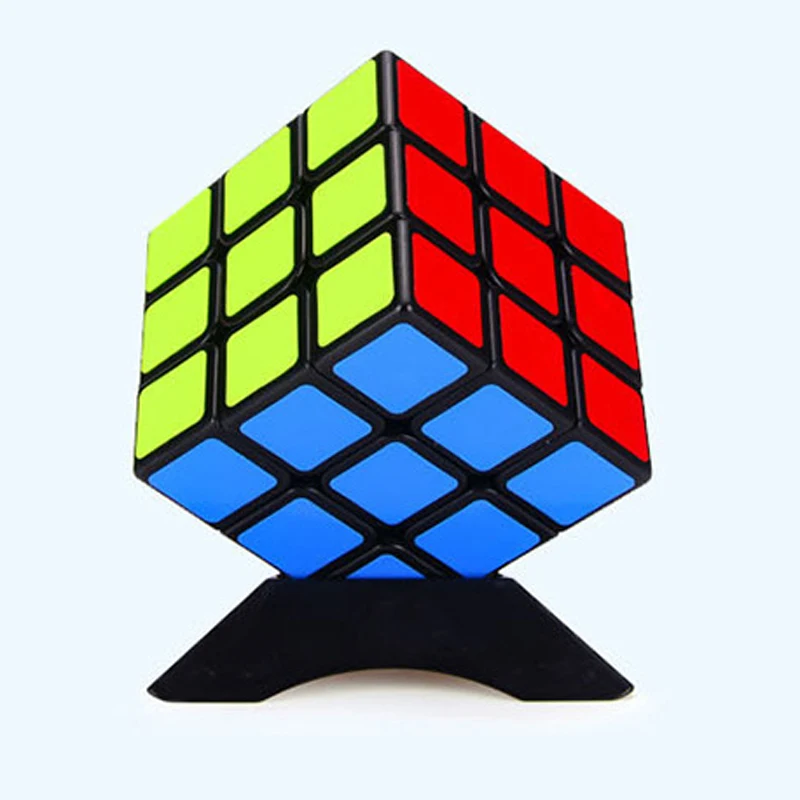 

Magic Cube 3x3x3 Brain Teaser Anti-stress Puzzles Toy Speed Magico Cube Match Game Educational Toy For Children