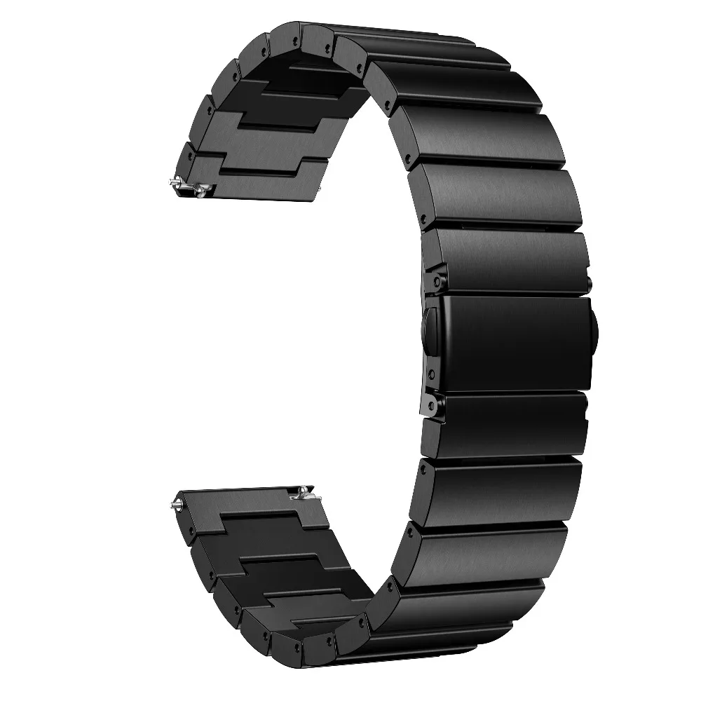 Ремешок из нержавеющей стали для Samsung Galaxy Active Watch Gear S3 S2 Classic сменный Браслет 42 мм/46