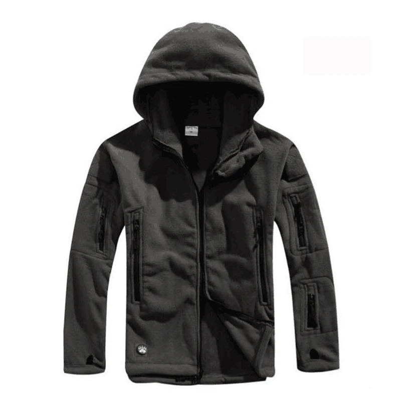 Preise 1pc Neue Winter Military Tactical Fleece Jacke Männer Warme Polar Armee Kleidung Mehrere Tasche Oberbekleidung Casual Thermische Hoodie Mantel