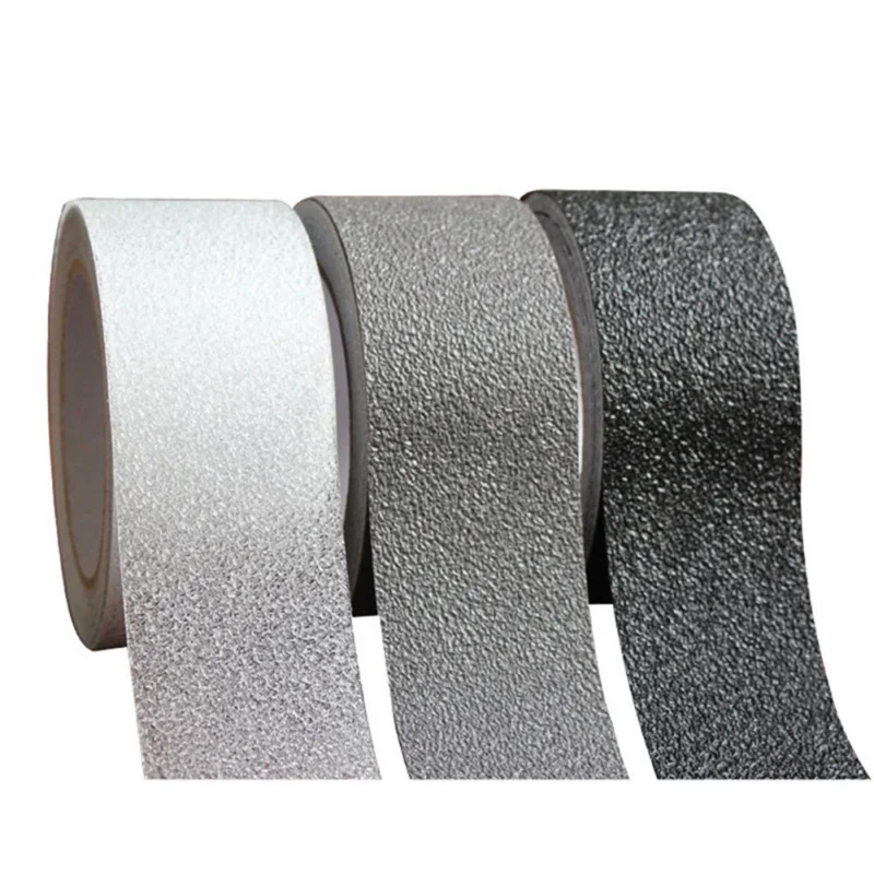 

5M Roll of Anti Slip Tape Non Slip Safety Floor Tape Waterproof Warning Conspicuity Tape Self Adhesive for Stairs Bathroom