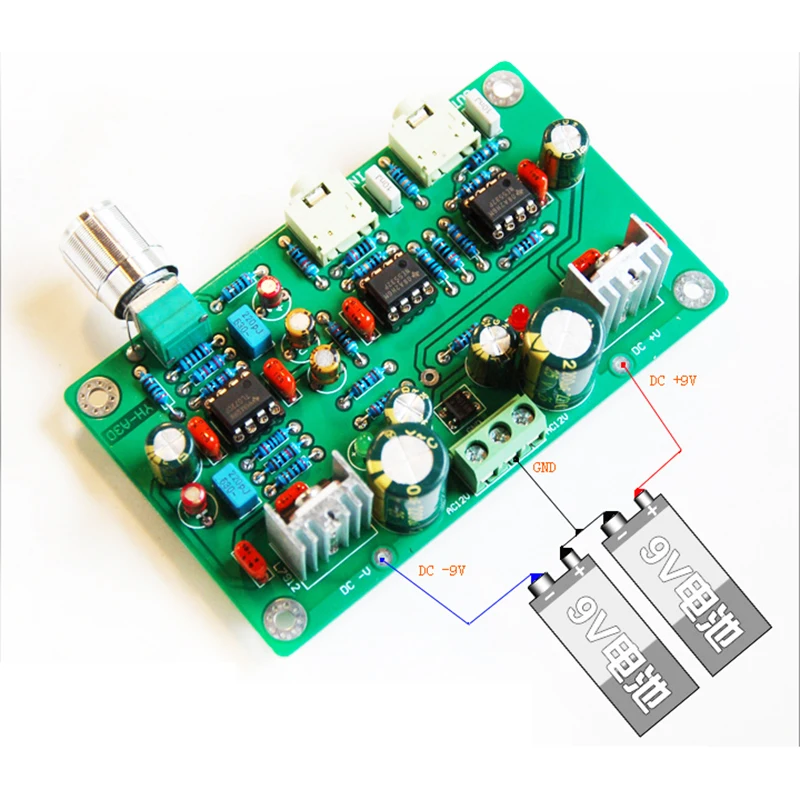 Lusya NE5532+ TL072 усилитель для наушников Hi-Fi предусилитель baord AC12-15V T0020