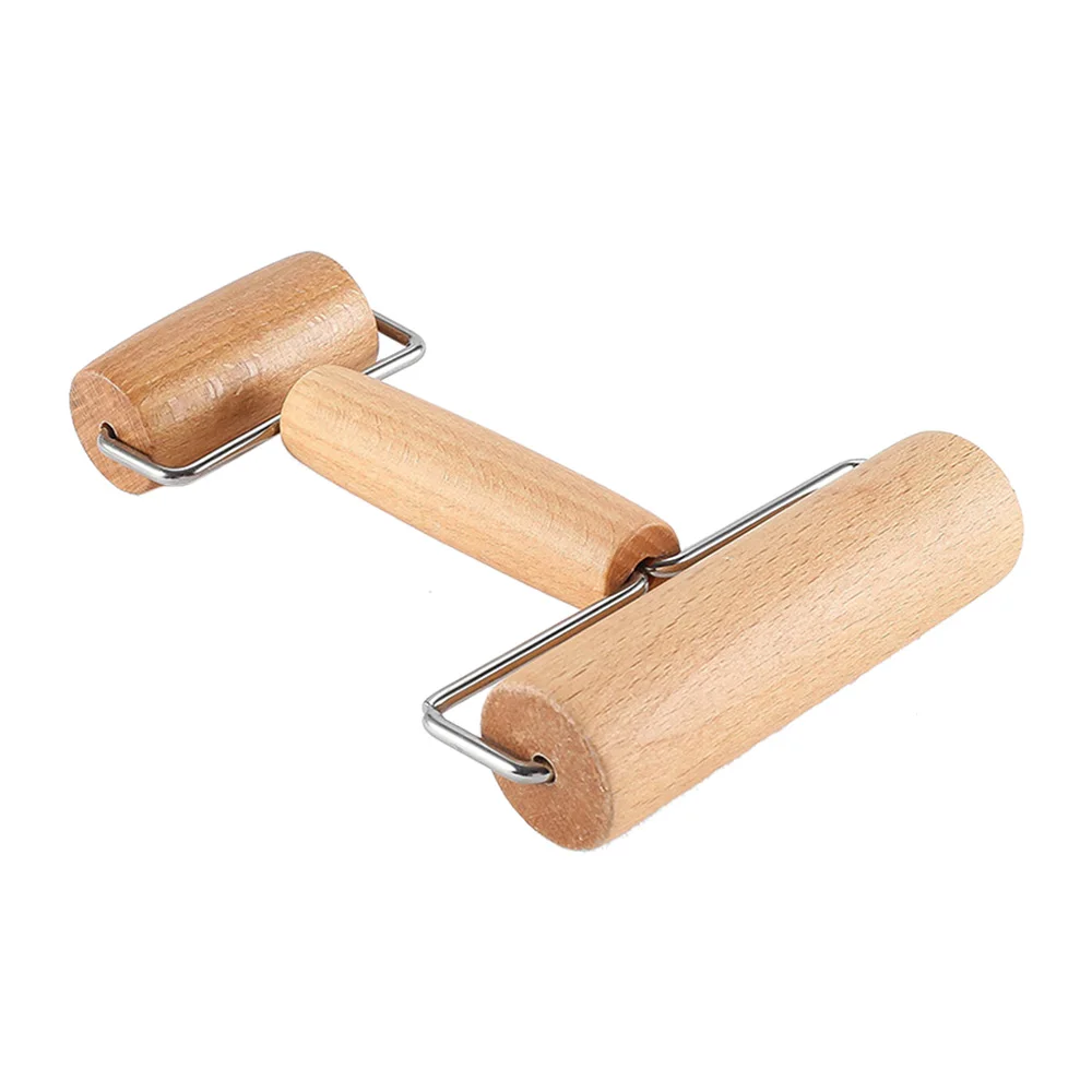 1pcs Hot Sale Rolling Pin Pastry and Pizza Baker Roller Wooden Baking Crush Nuts Crackers Cookies Kitchen Utensils