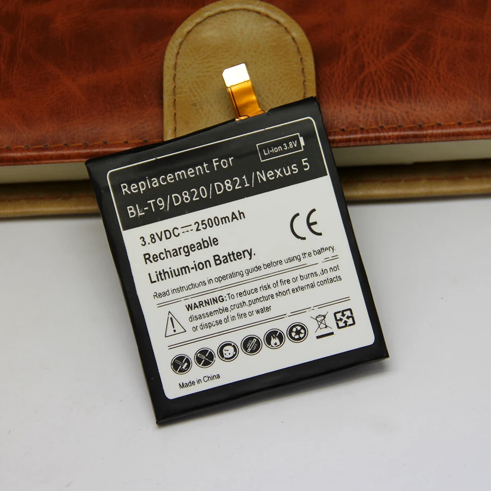 

Lowest Replacement Battery BLT9 BL-T9 battery For LG Google Nexus 5 / D820 / D821 / Nexus5 Phone Battery t9