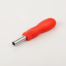 1 шт. отвертка ручка из углеродистой стали 1/4 дюйма 6,35 мм Шестигранная розетка Магнитный Отвертка бытовой ремонт ручные инструменты