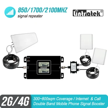 

2pcs Internal Antennas Kit GSM 900 3G WCDMA 2100 MHz Double Band Signal Booster 2G 3G 900 2100 Repeater Mobile Amplifier UMTS #6